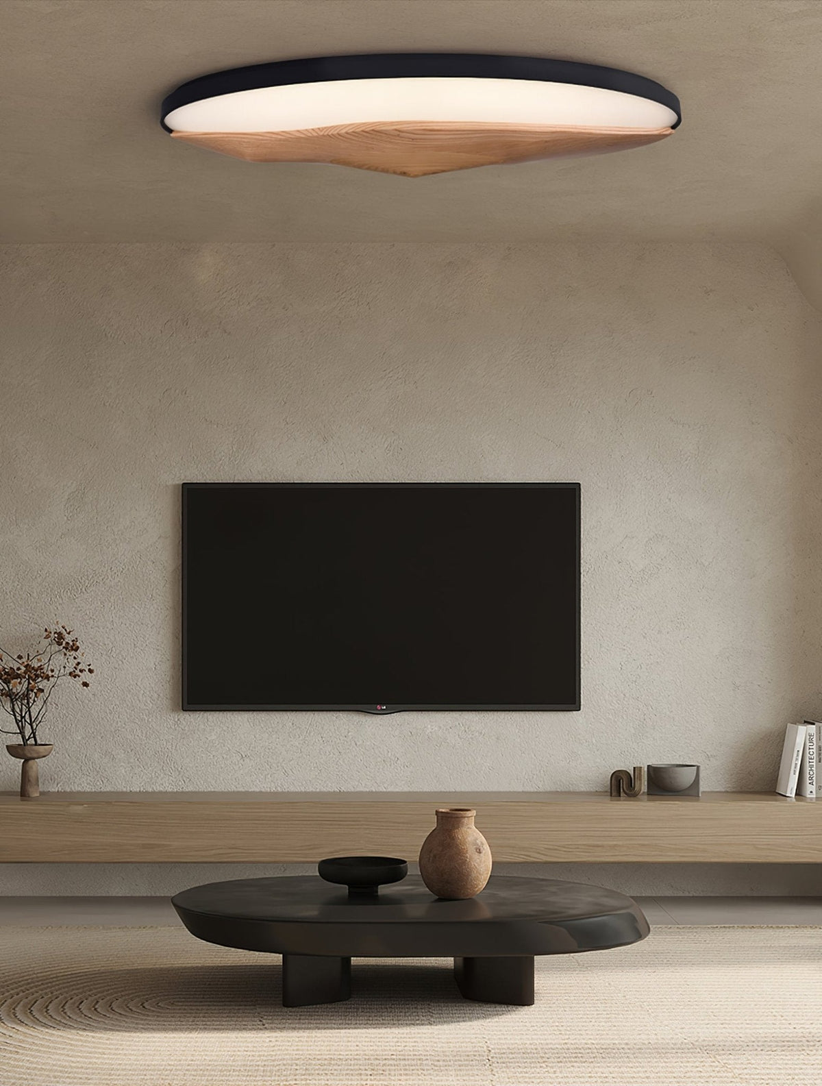 Half - Mountain Ceiling Lamp