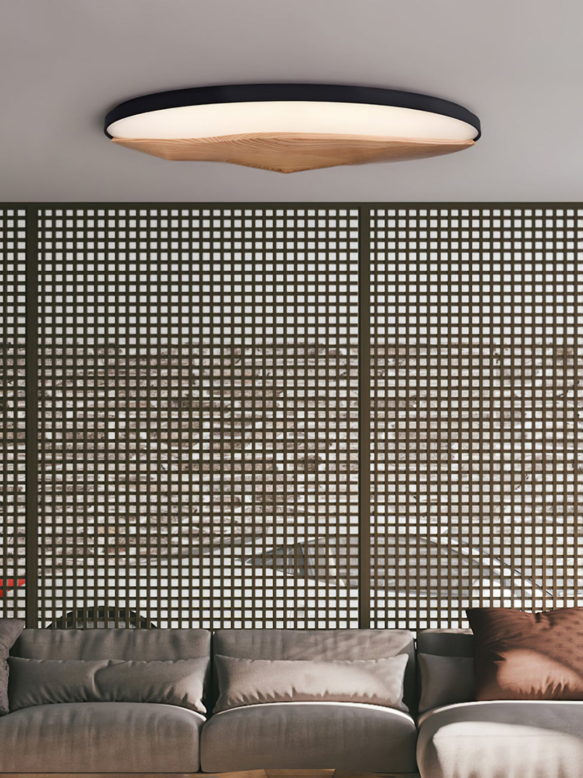 Half - Mountain Ceiling Lamp
