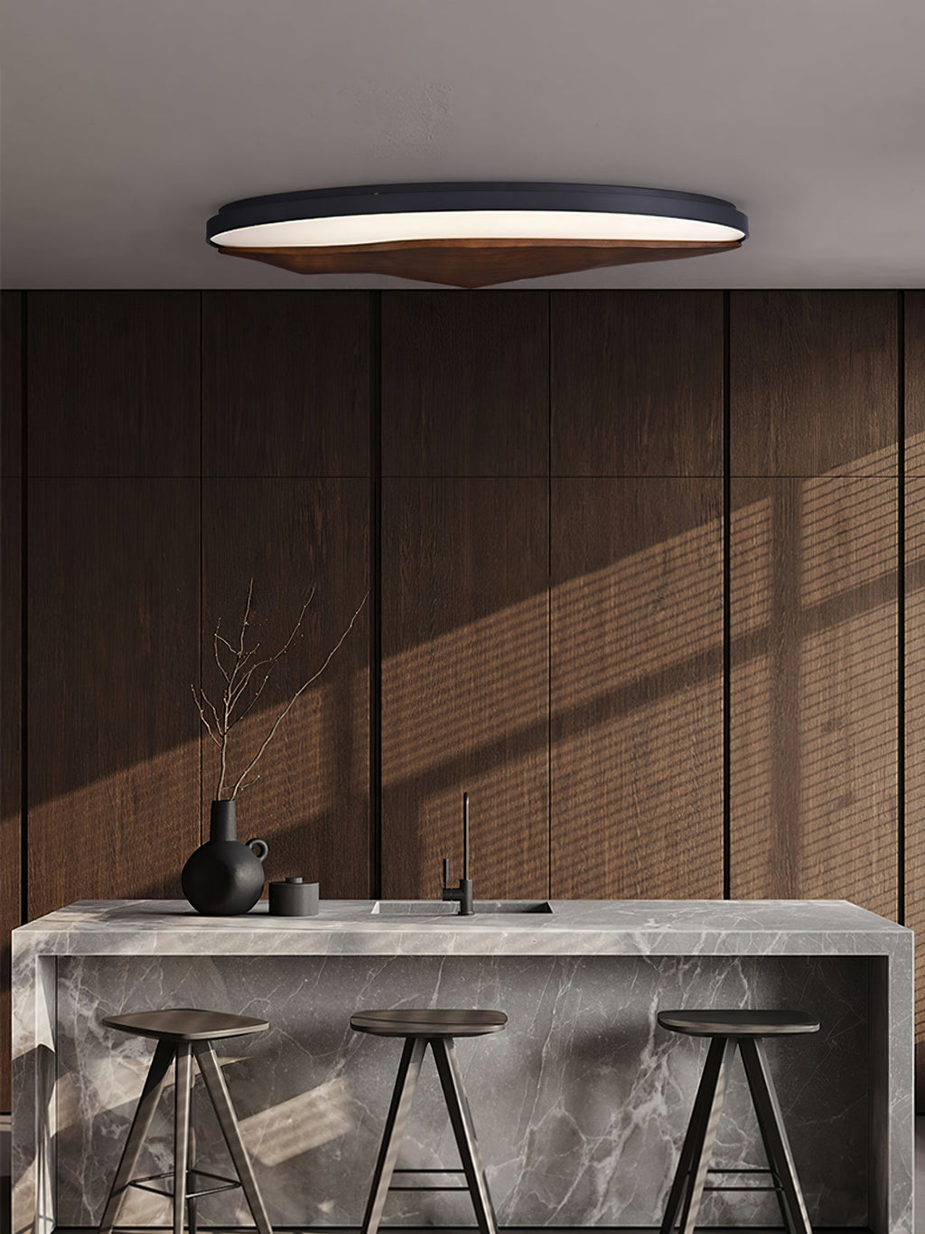 Half - Mountain Ceiling Lamp