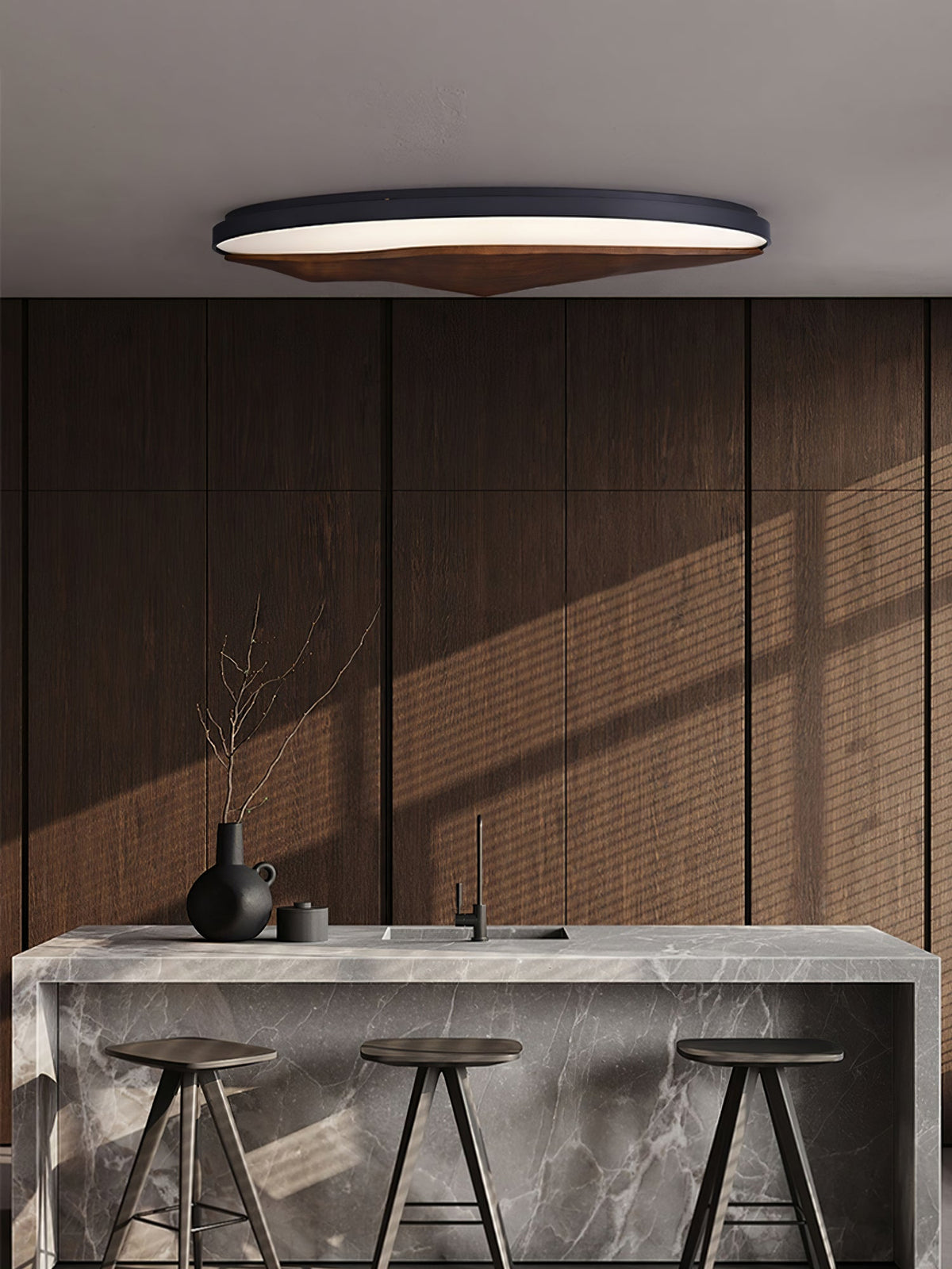 Half - Mountain Ceiling Lamp