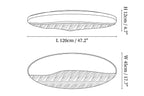 Half-Mountain Ceiling Lamp
