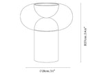Halo Alabaster Table Lamp