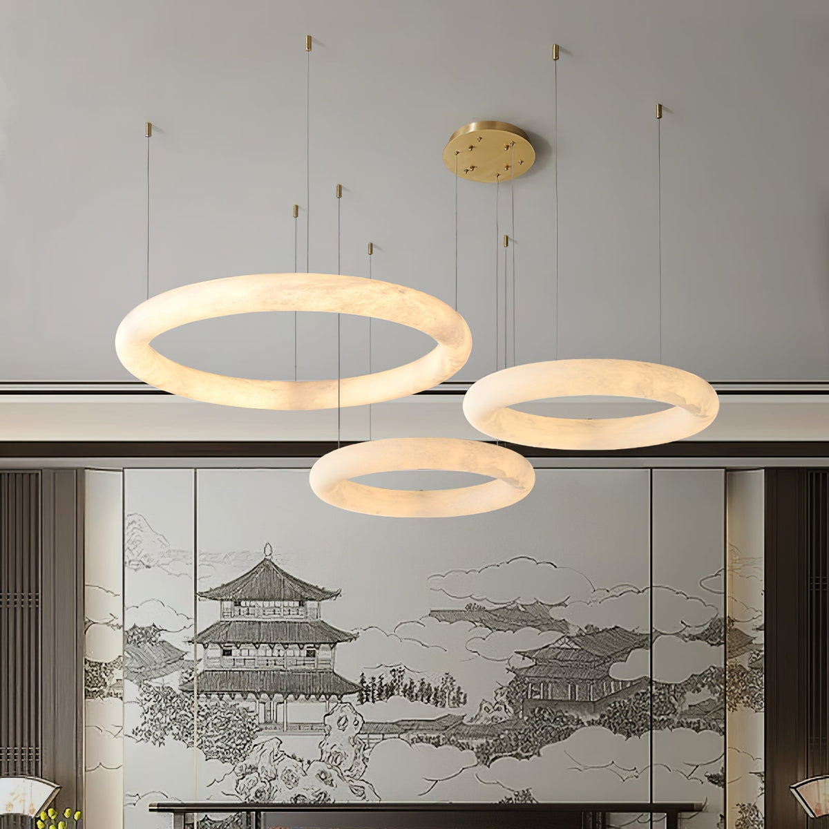 Halo di Pietra Chandelier
