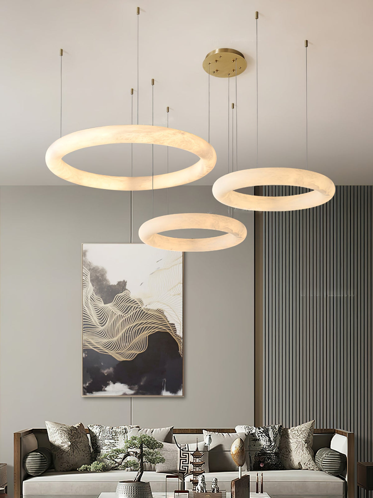 Halo di Pietra Chandelier