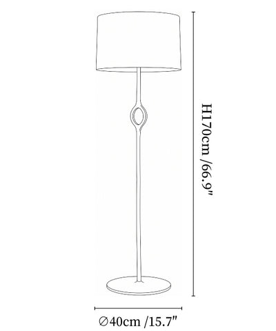 Halo Loop Floor Lamp