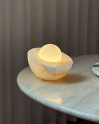 Halo Pebble Stone Table Lamp