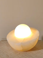 Halo Pebble Stone Table Lamp