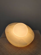 Halo Pebble Stone Table Lamp