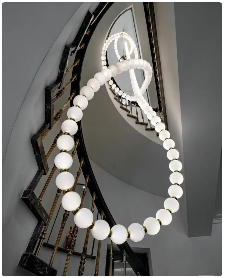Halti Necklace Acrylic Chandelier