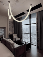 Halti Necklace Acrylic Chandelier