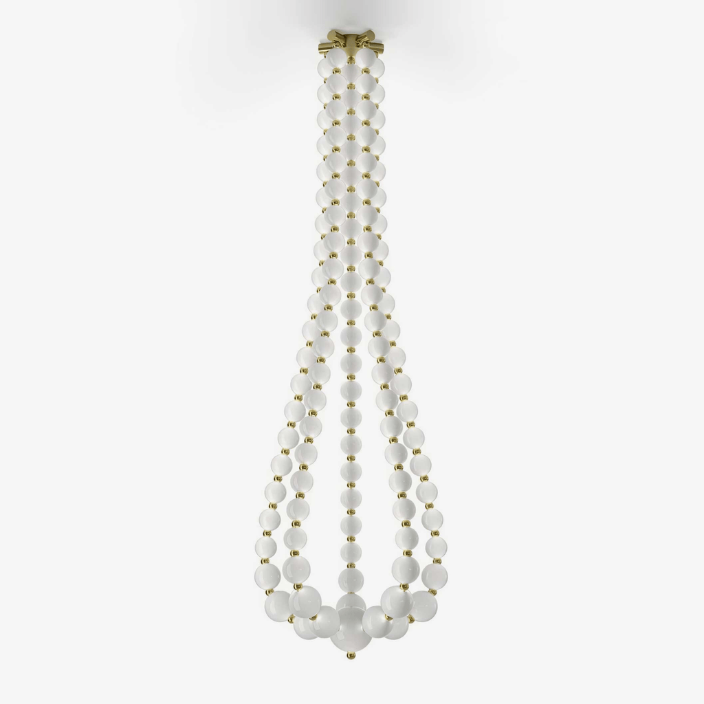 Halti Necklace Acrylic Chandelier