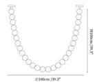 Halti Necklace Acrylic Chandelier