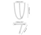 Halti Necklace Acrylic Chandelier