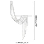Hammock Fabric Pendant Light