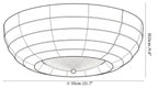 Hana Ceiling Light