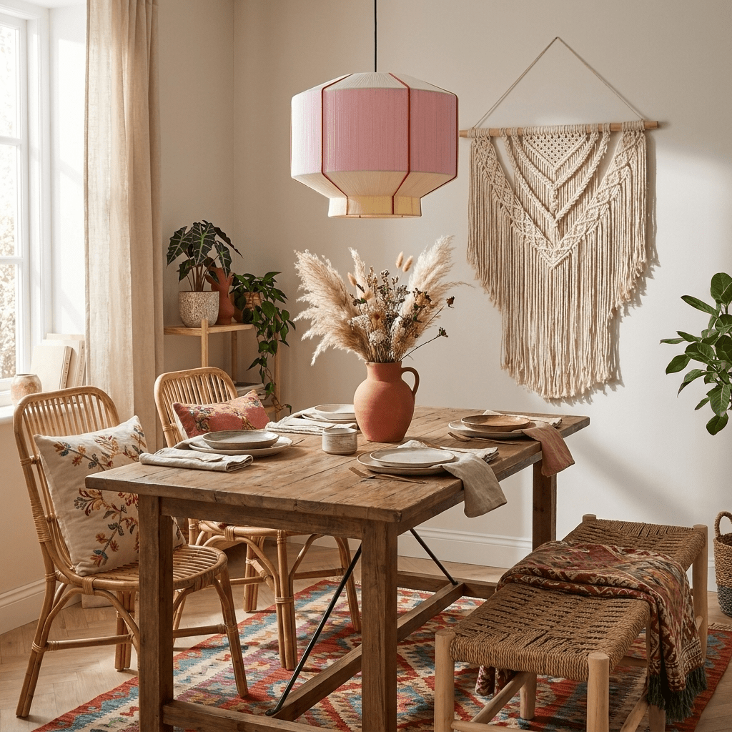 Hand - Wound Lantern Pendant Lamp