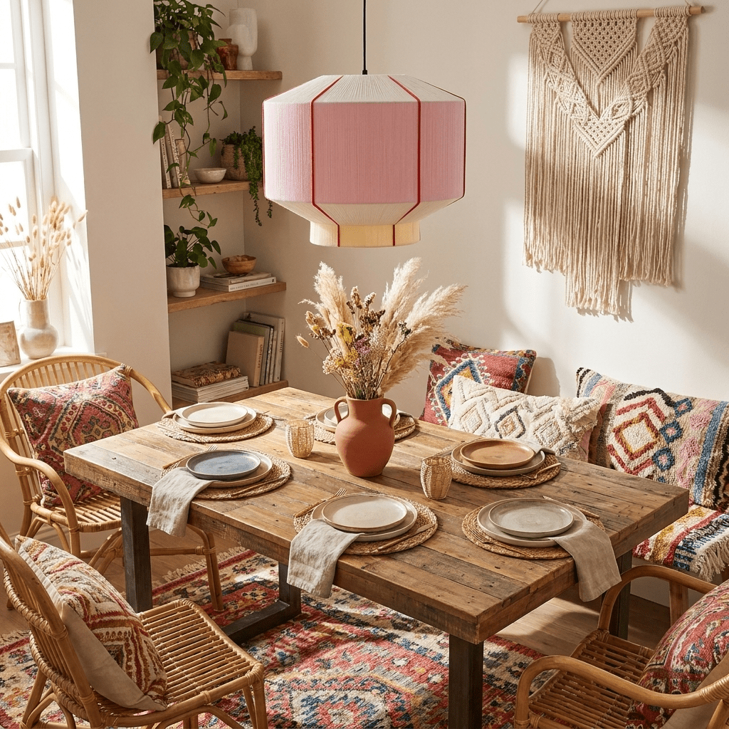 Hand - Wound Lantern Pendant Lamp