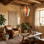Hand - Wound Lantern Pendant Lamp