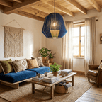 Hand - Wound Lantern Pendant Lamp
