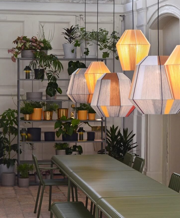 Hand - Wound Lantern Pendant Lamp