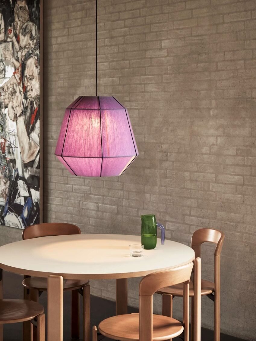 Hand - Wound Lantern Pendant Lamp