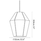 Hand-Wound Lantern Pendant Lamp