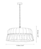 Handwoven Jute Pendant Light