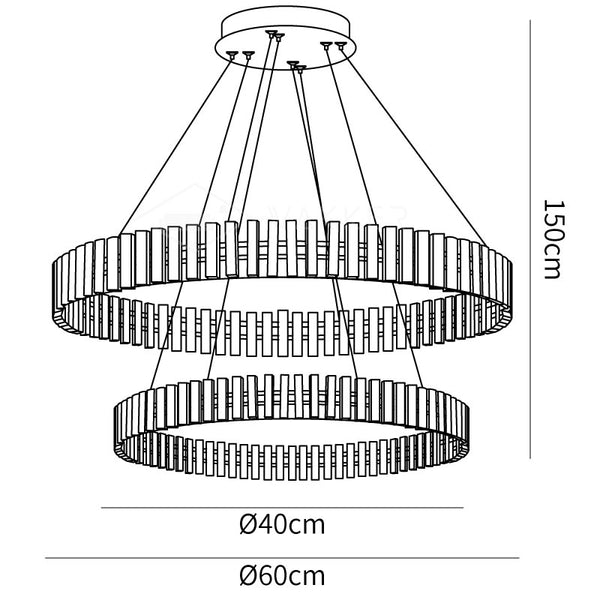 Hanging LED Chandelier