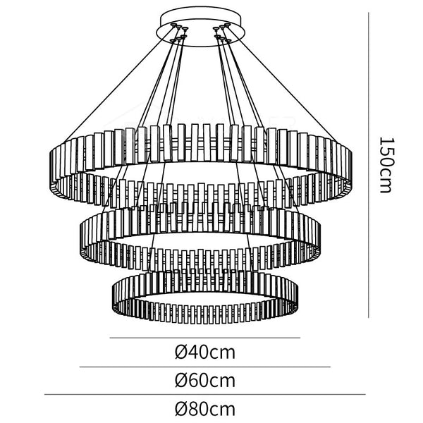 Hanging LED Chandelier