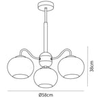 Hans Bergstrom Chandelier