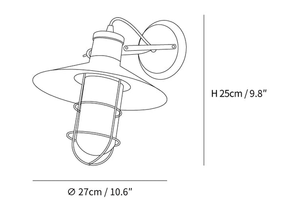 Harbour Industrial Wall Light