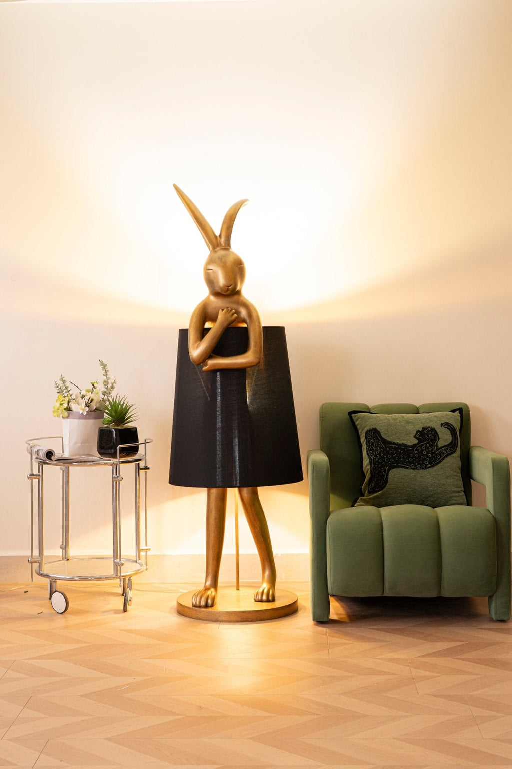 Hare Silhouette Table Lamp