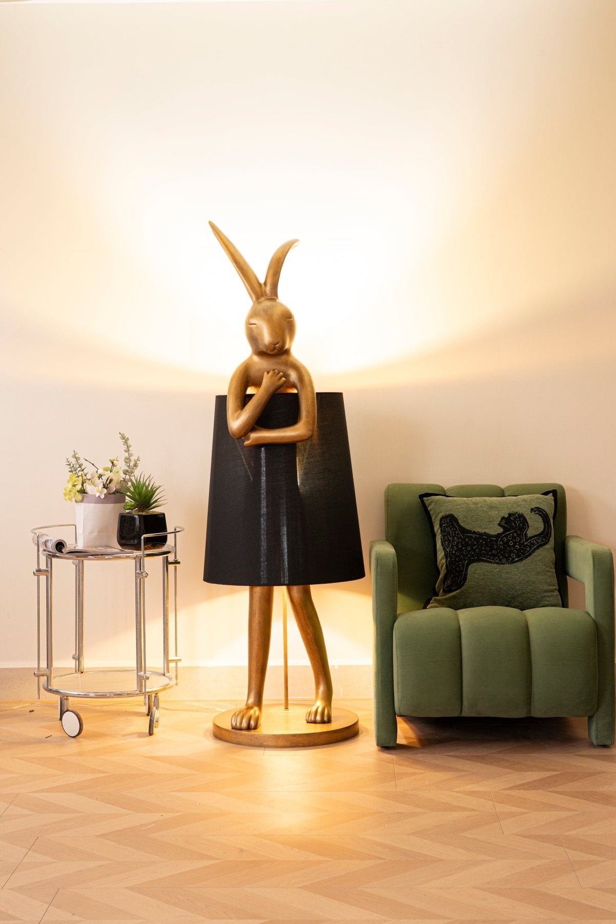 Hare Silhouette Table Lamp