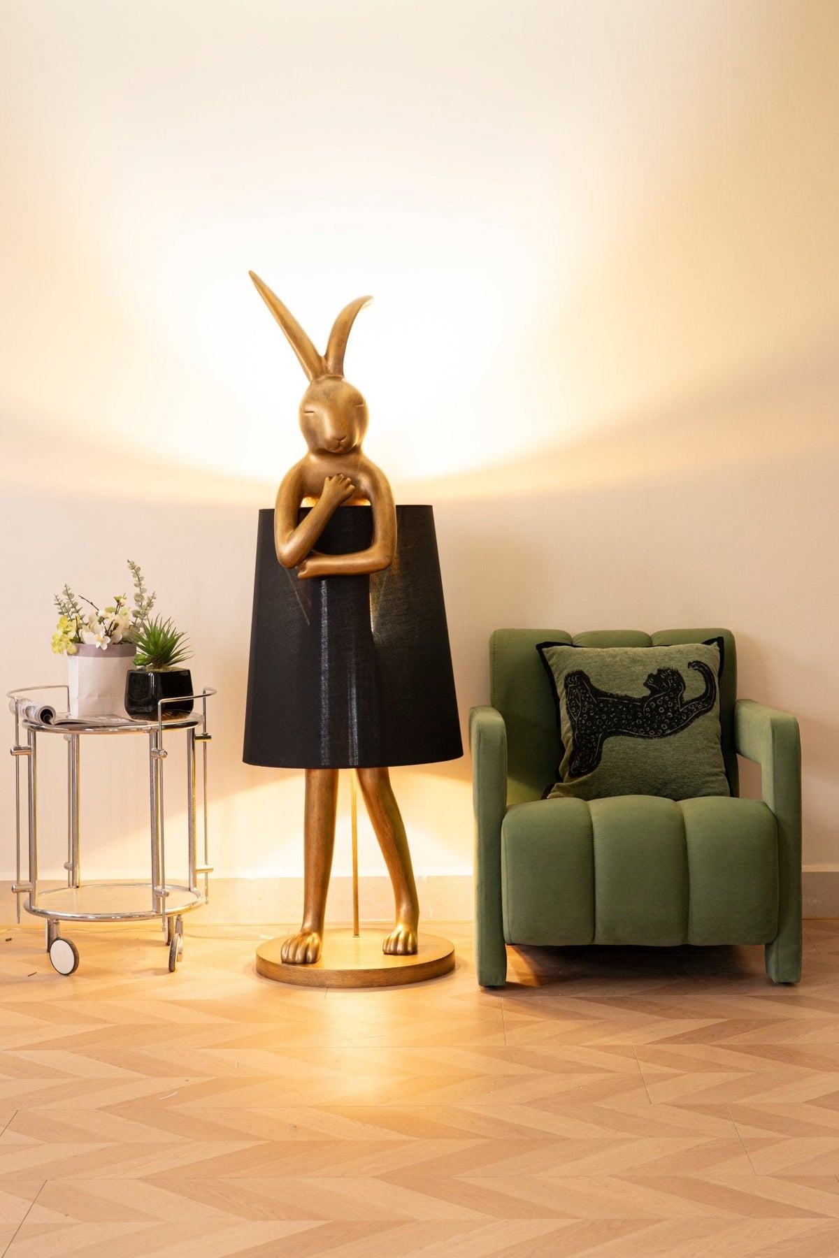Hare Silhouette Table Lamp