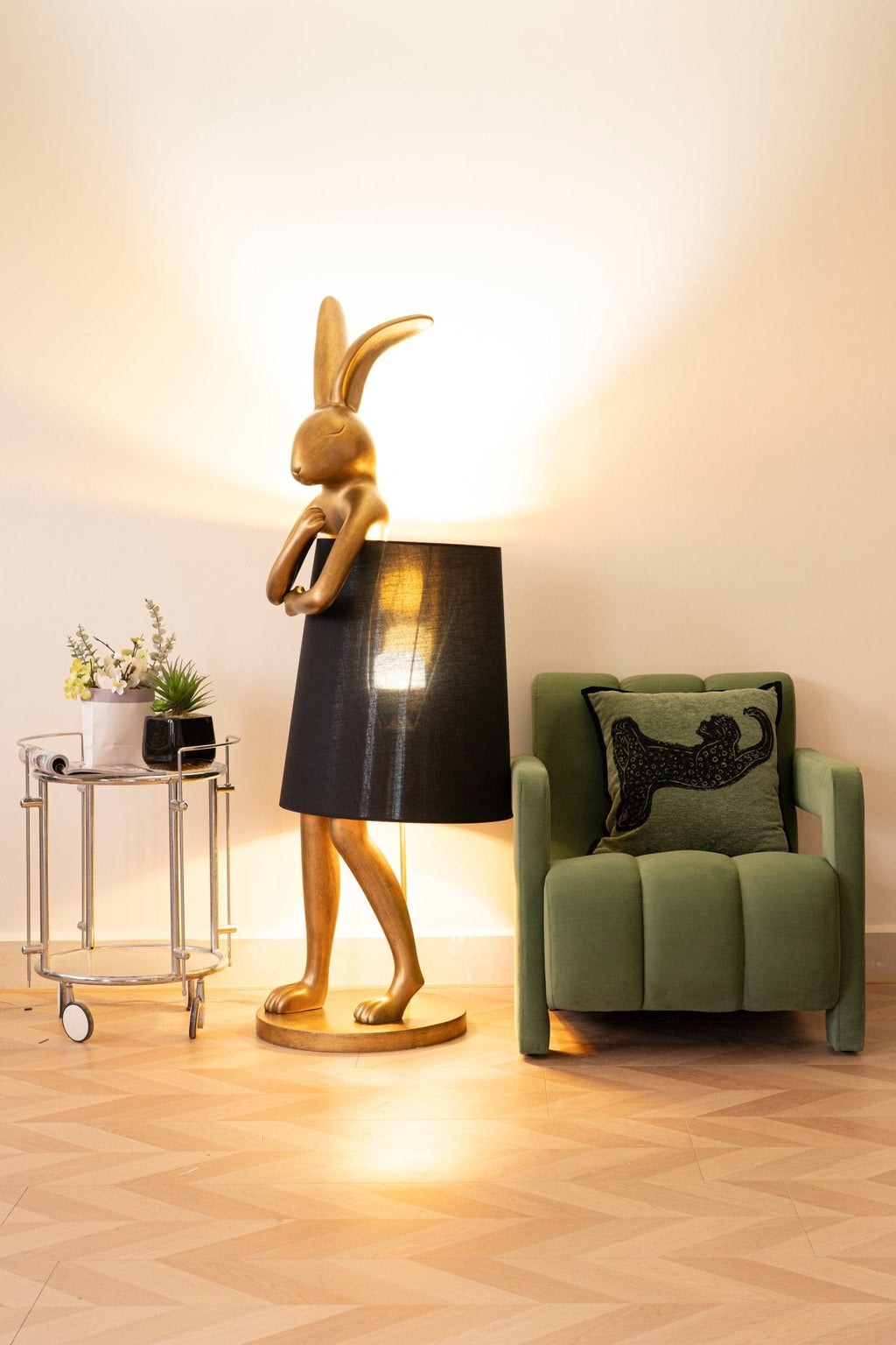 Hare Silhouette Table Lamp