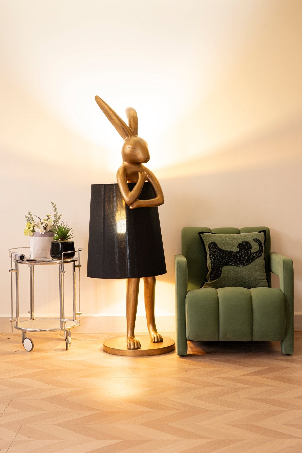 Hare Silhouette Table Lamp