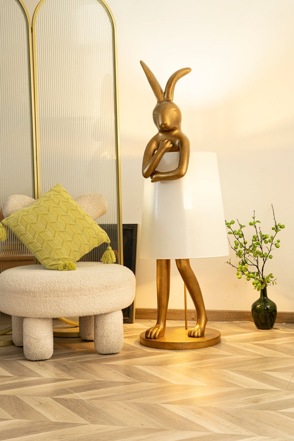 Hare Silhouette Table Lamp