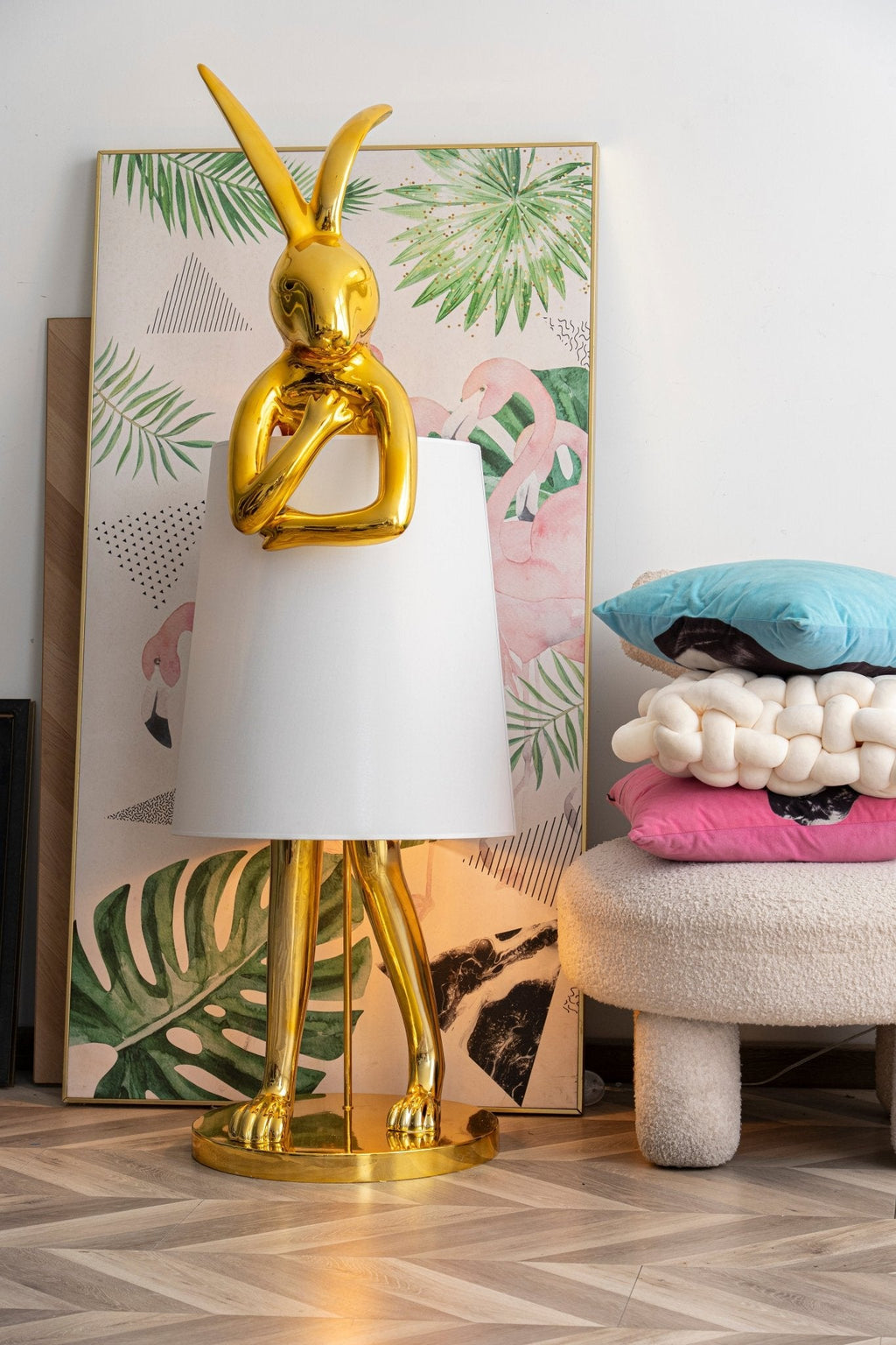 Hare Silhouette Table Lamp