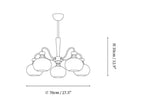 Harmonia Sphere Chandelier