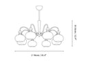 Harmonia Sphere Chandelier