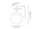 Harmony Globe Sconce