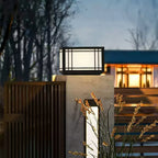 Harrison Solar Cube Outdoor Lamp
