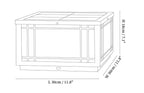 Harrison Solar Cube Outdoor Lamp