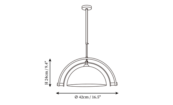 Harvey Wuzzini Pendant Light