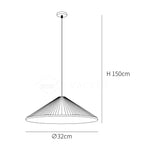 Hat Resin Pendant Lamp