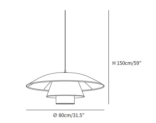 Hat Weave Rattan Pendant Lamp