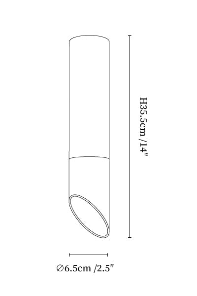 Hazel Tube Surface Downlight