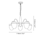 Hazelnut Branch Chandelier