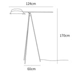 Heart Wing Tripod Floor Lamp