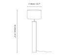 Hearthwood Tower Floor Lamp
